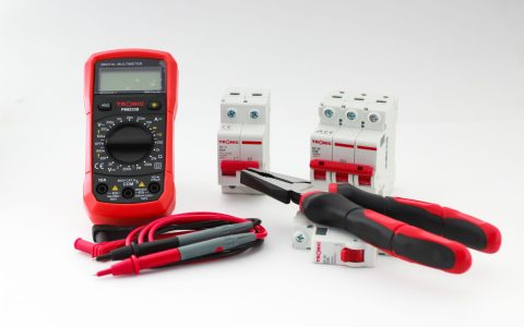 electrical devices and a pliers