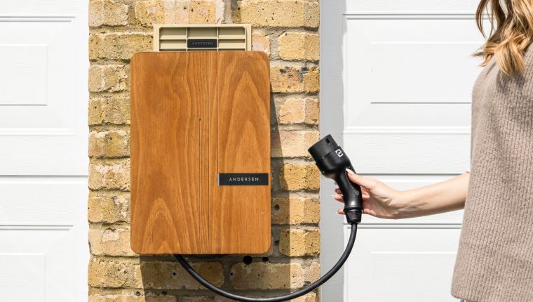 stylish and functional home ev charger blending seamlessly with modern home exteriors